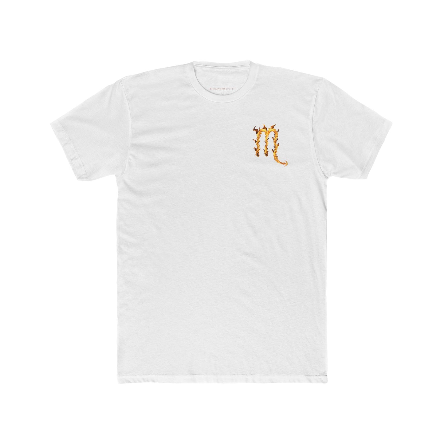 "Burning Desire" – Scorpio, Fueled by Passion and Power T-Shirt!