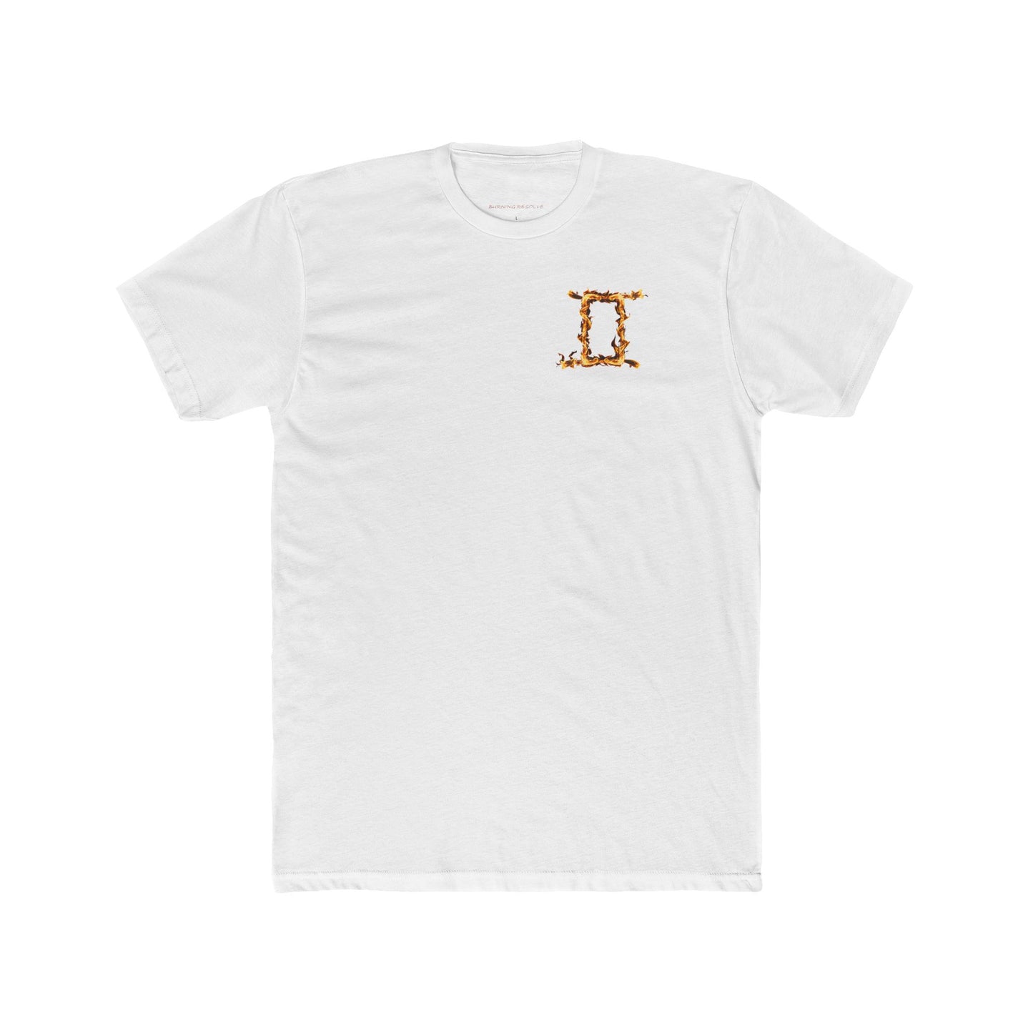"Blazing Mirrors" – Gemini’s Fire Reflects Limitless Possibilities T-Shirt!
