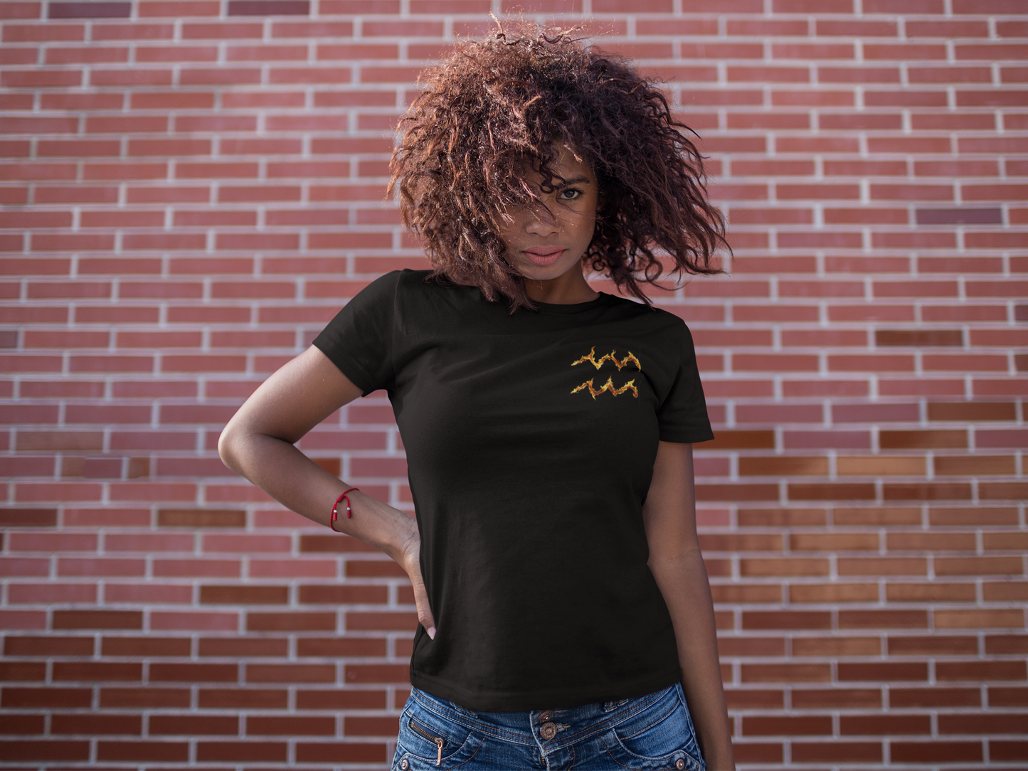 "Cosmic Rebel" – Aquarius, The One Who Breaks the Rules T-Shirt!