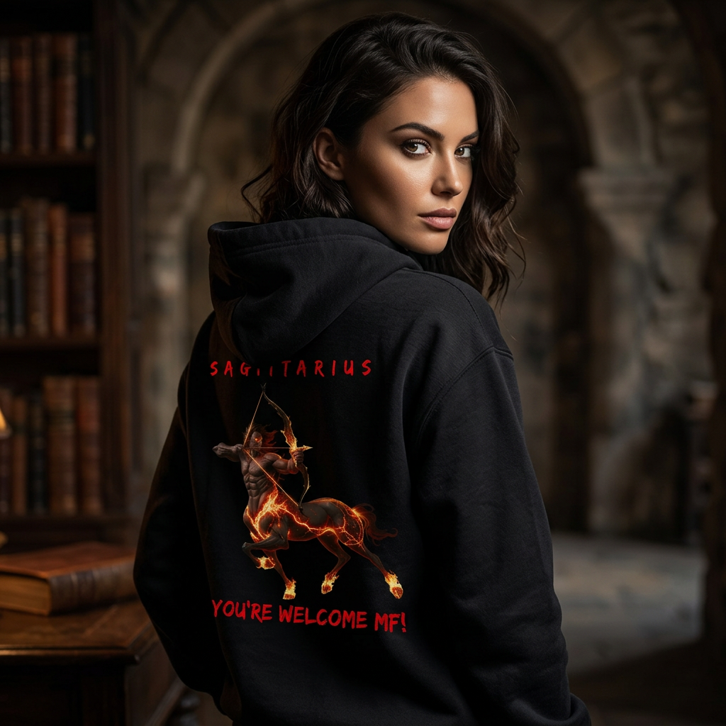 Sagittarius Ultimate Comfort Attitude Hoodie