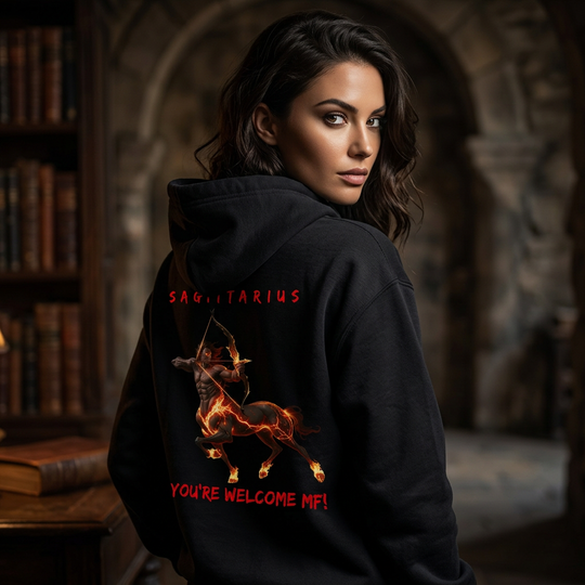 Sagittarius Ultimate Comfort Attitude Hoodie