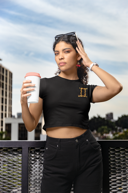 "Blazing Mirrors" – Gemini’s Fire Reflects Limitless Possibilities T-Shirt!