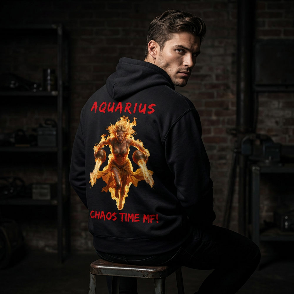 Aquarius Fuck Around & Find Out Series Hoodie