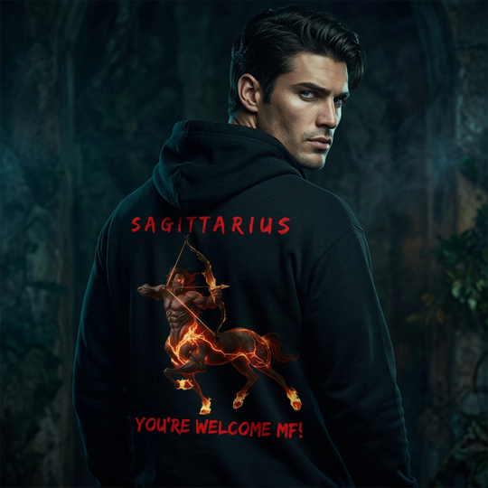 Sagittarius Ultimate Comfort Attitude Hoodie
