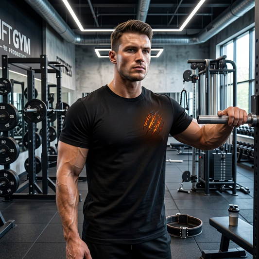 Men's Burning Resolve Trademark Crest T-Shirt