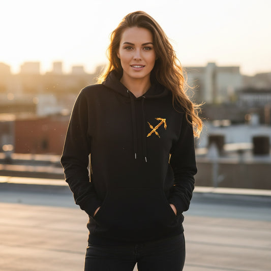 Sagittarius Ultimate Comfort Crest Hoodie