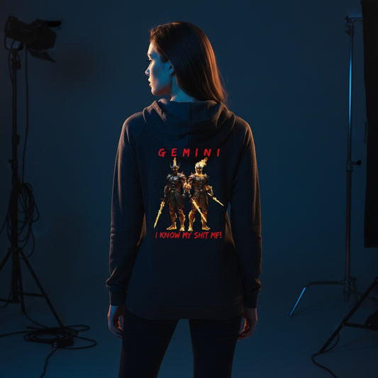 Women’s Gemini Attitude Lightweight California Wash Wave Hoodie