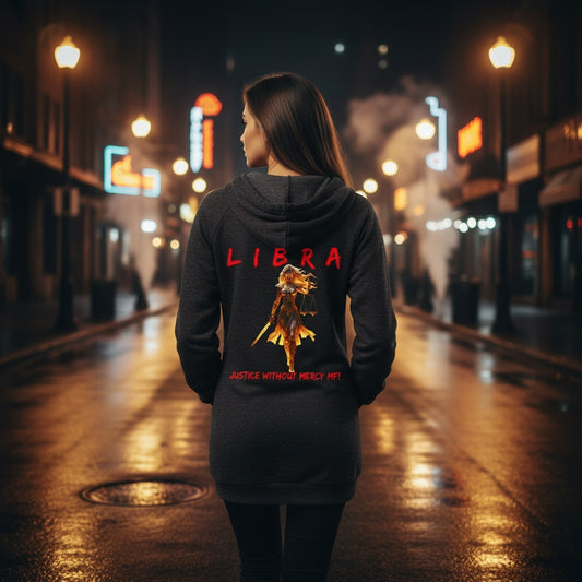 Women’s Libra Attitude Lightweight California Wash Wave Hoodie