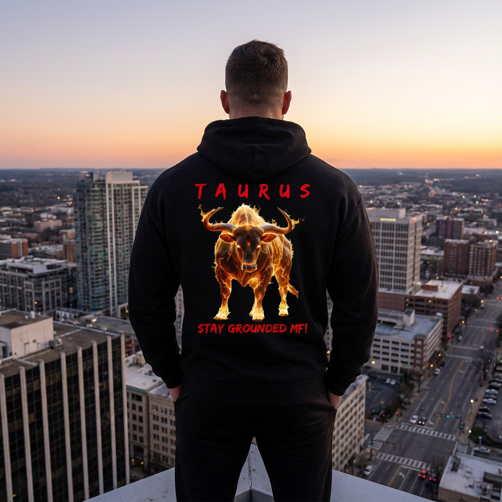 Men's Ultimate Comfort Taurus Attitude Hoodie