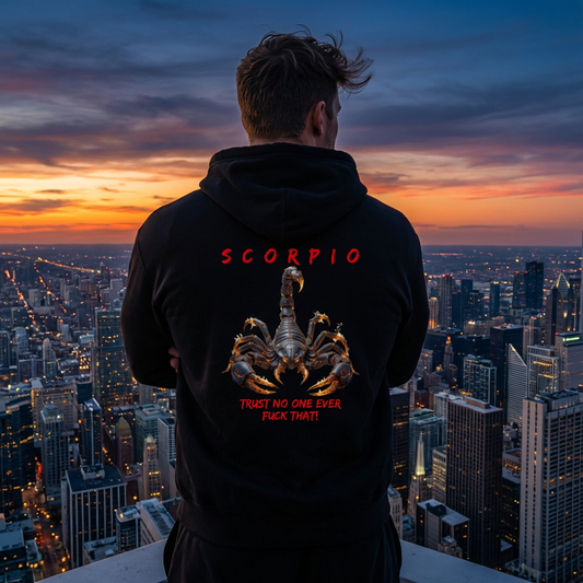 Men's Ultimate Comfort Scorpio Attitude Hoodie