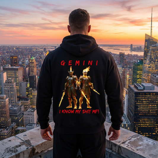 Men's Ultimate Comfort Gemini Attitude Hoodie