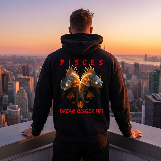 Men's Ultimate Comfort Pisces Attitude Hoodie