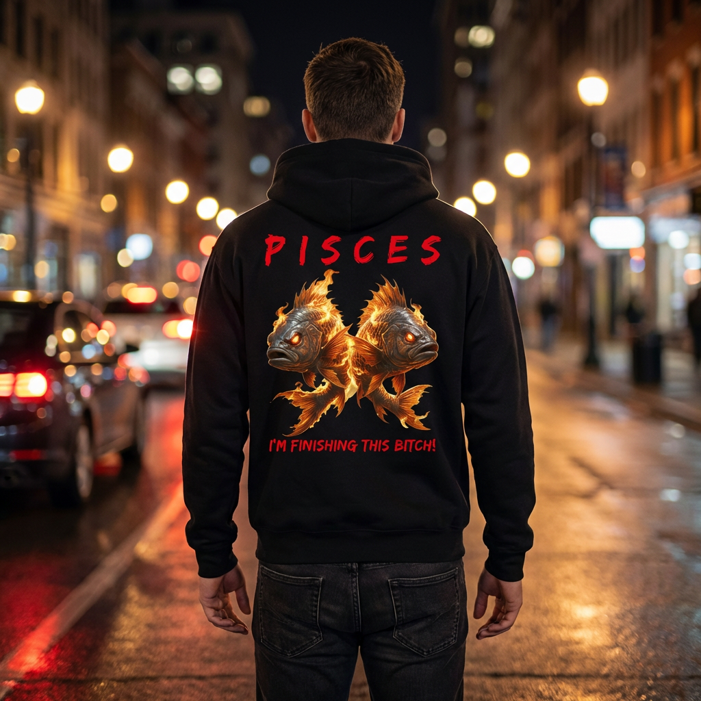 Pisces Fuck Around & Find Out Series Hoodie