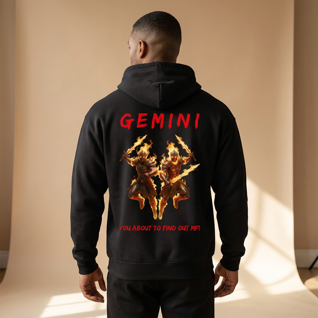 Gemini Fuck Around & Find Out Series Hoodie
