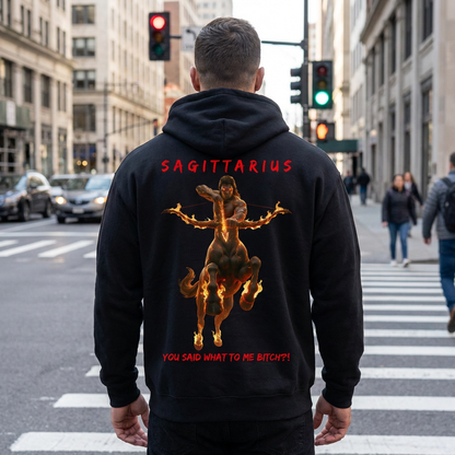 Sagittarius Fuck Around & Find Out Series Hoodie