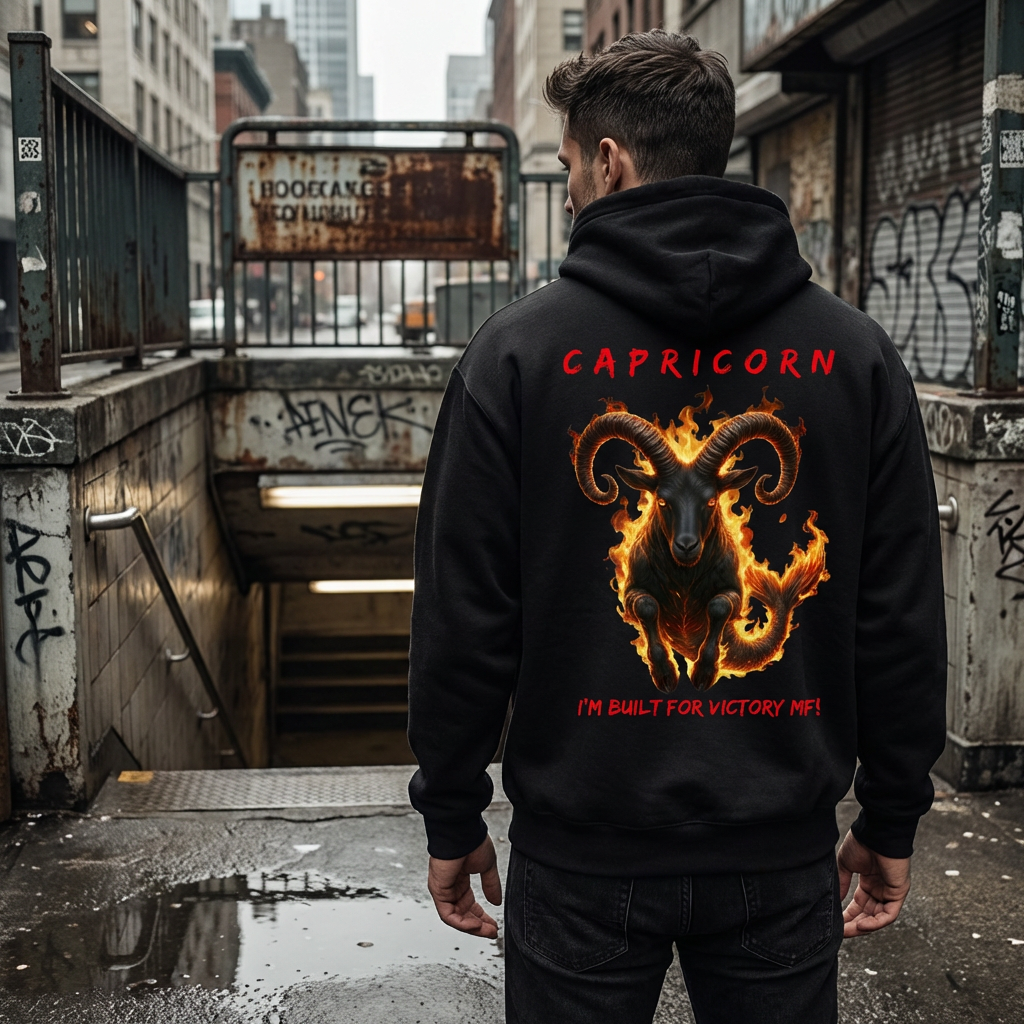 Capricorn Fuck Around & Find Out Series Hoodie