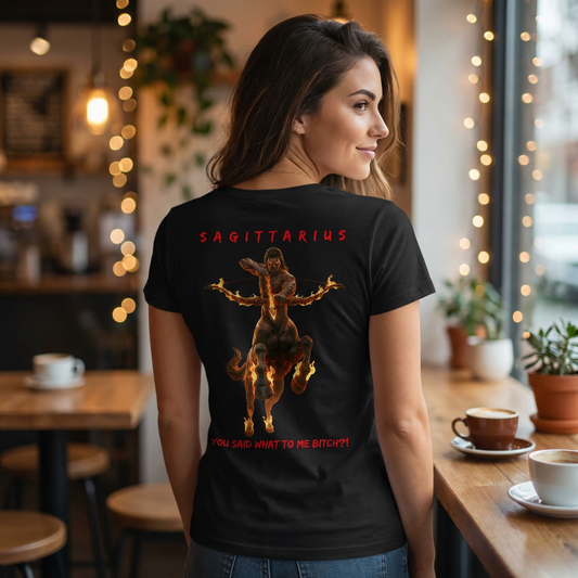 Women's Sagittarius Fuck Around & Find Out T-Shirt