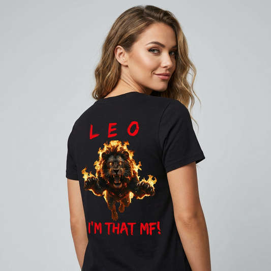 Women's Leo Fuck Around & Find Out T-Shirt