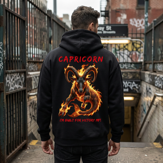 Capricorn Fuck Around &amp; Find Out Series Hoodie
