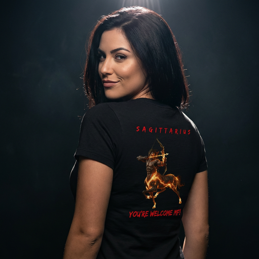 Women's Sagittarius Attitude T-Shirt