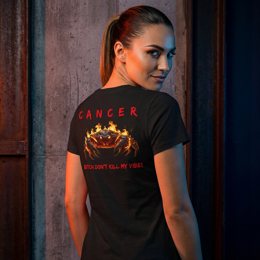 Women's Cancer Attitude T-Shirt