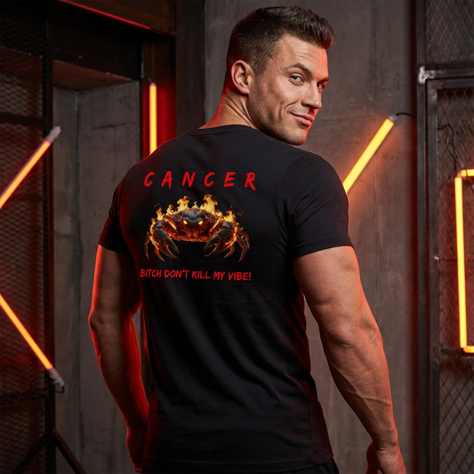 Men's Cancer Attitude T-Shirt