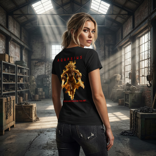 Women's Aquarius Fuck Around & Find Out T-Shirt