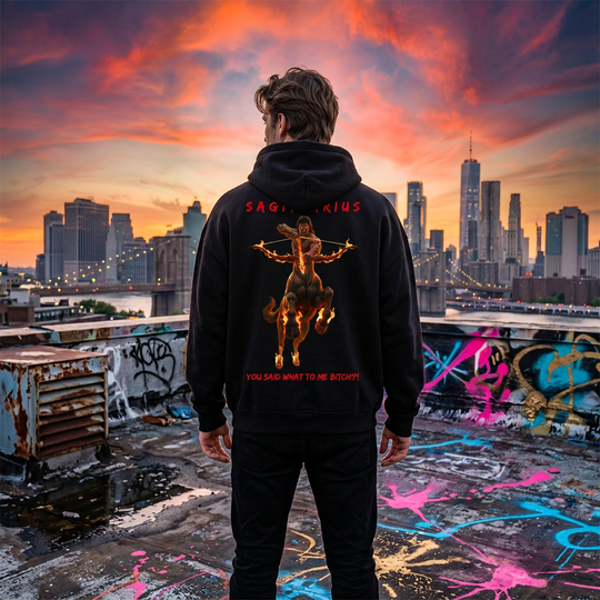 Sagittarius Fuck Around &amp; Find Out Series Hoodie