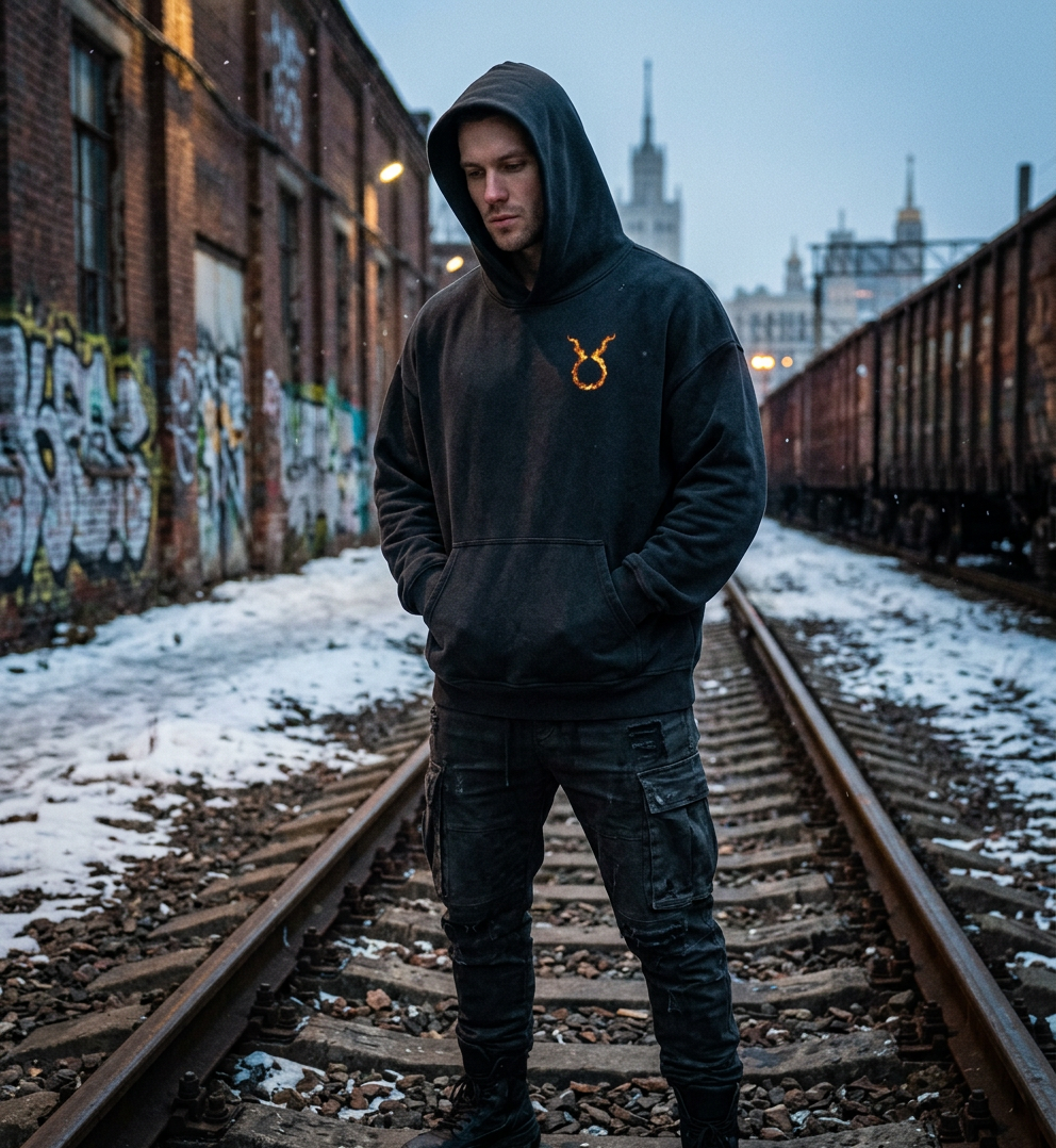 Taurus Ultimate Comfort Crest Hoodie