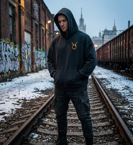 Taurus Ultimate Comfort Crest Hoodie
