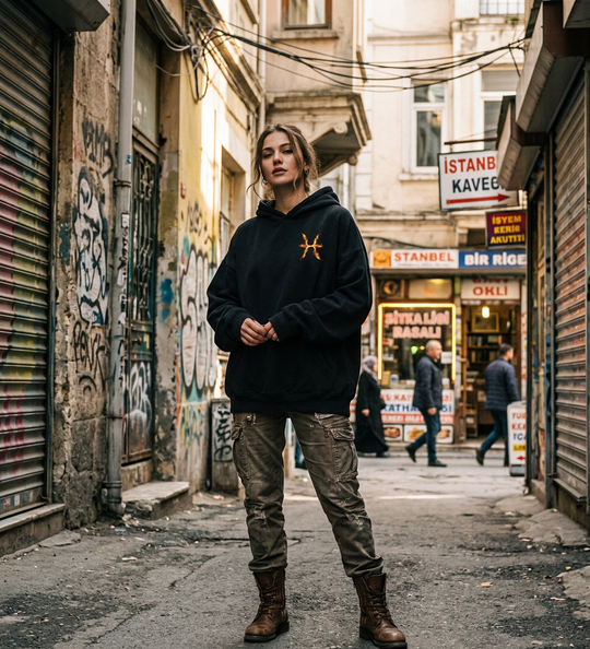 Pisces Ultimate Comfort Crest Hoodie