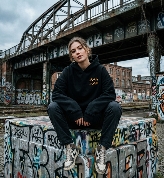Aquarius Ultimate Comfort Crest Hoodie