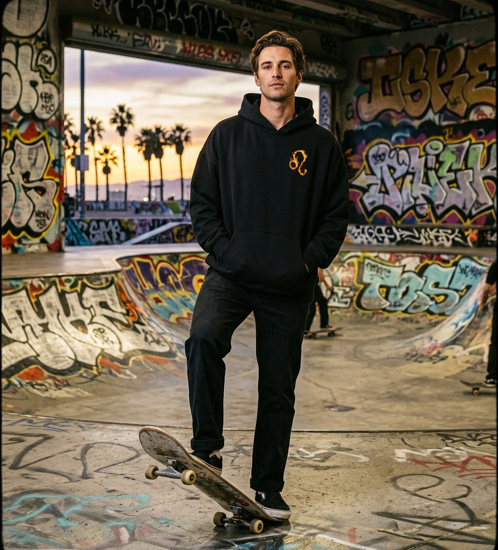 Leo Ultimate Comfort Crest Hoodie