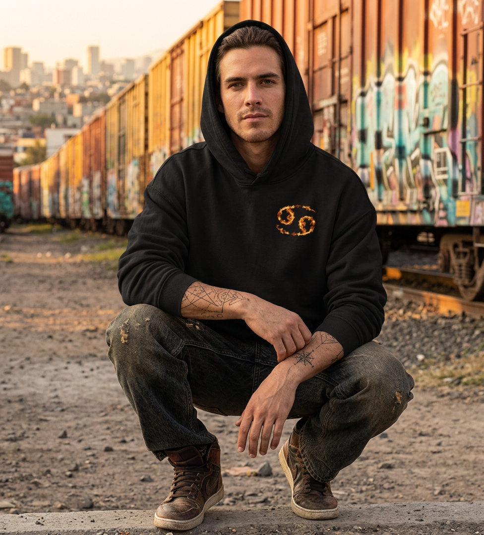 Cancer Ultimate Comfort Crest Hoodie