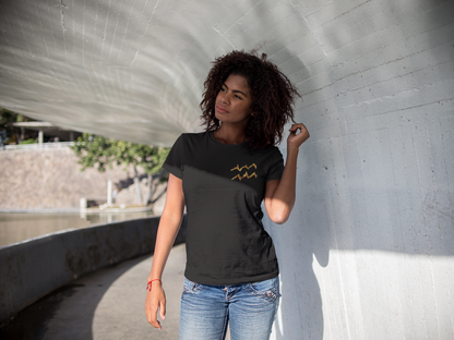 "Cosmic Rebel" – Aquarius, The One Who Breaks the Rules T-Shirt!